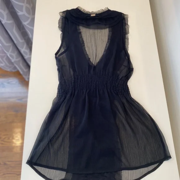 GUESS Sheer Top - Size S - Picture 7 of 10
